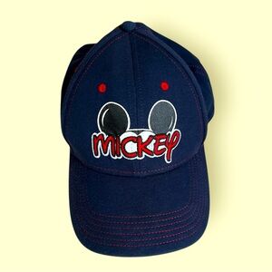 Mickey Mouse Navy Blue Adult Baseball Cap Disney 90 years True Original Hat